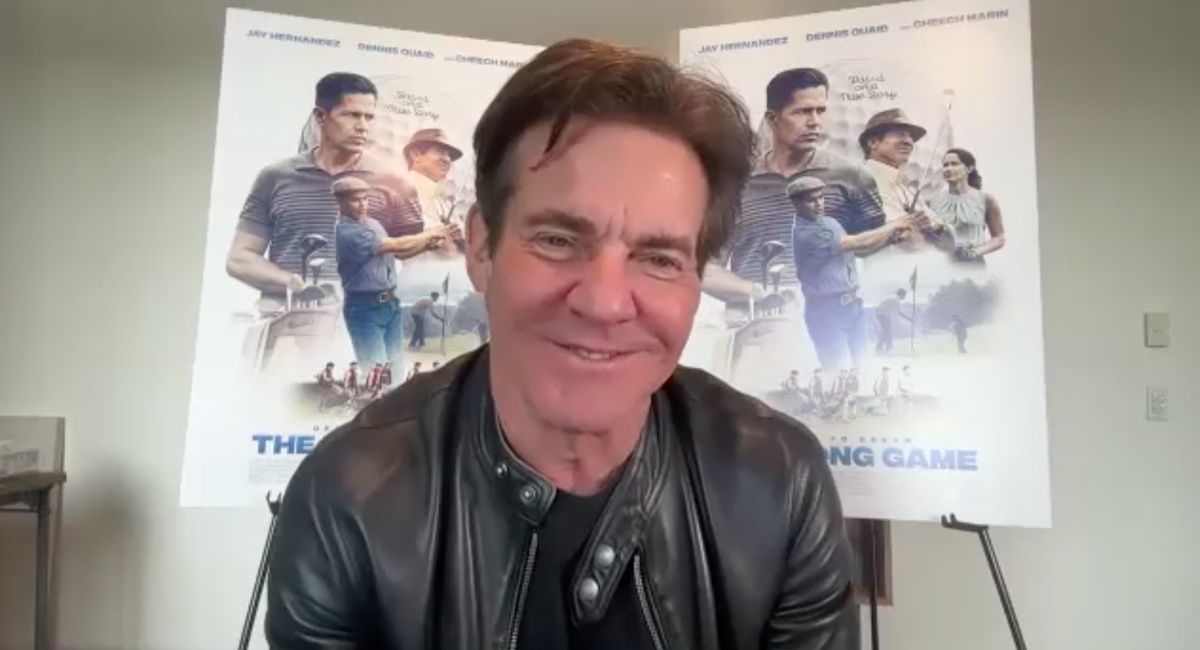 Dennis Quaid talks 'The Long Game'.