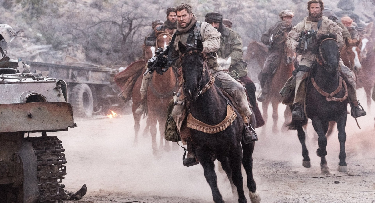 Chris Hemsworth in '12 Strong'.