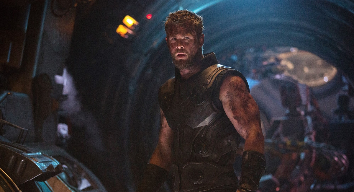 Chris Hemsworth in 'Avengers: Infinity War'.