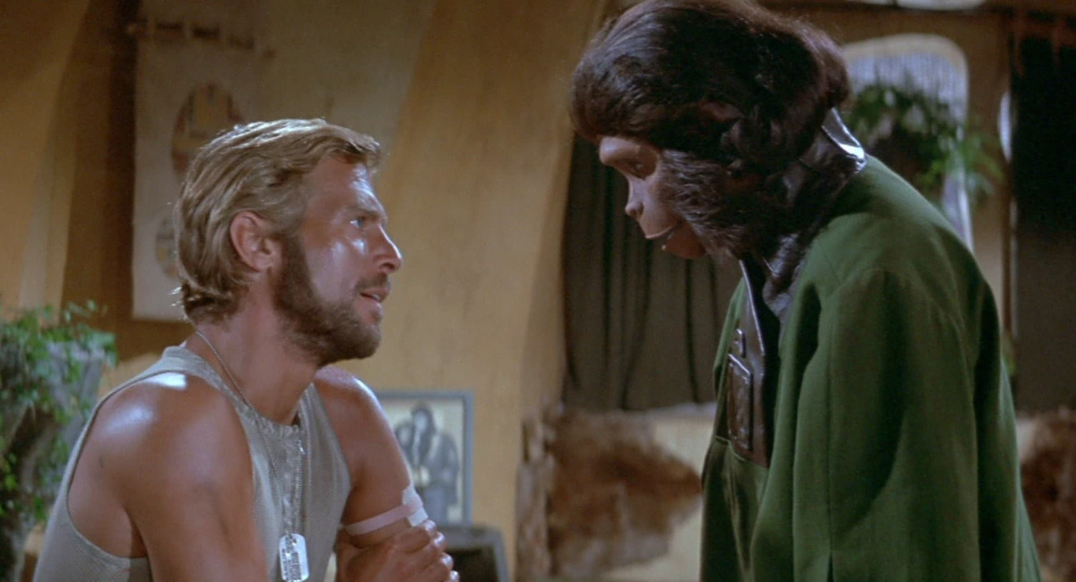 James Franciscus and Kim Hunter in 1970's 'Beneath the Planet of the Apes.'