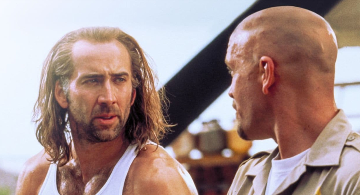 Nicolas Cage and John Malkovich in 'Con Air'.