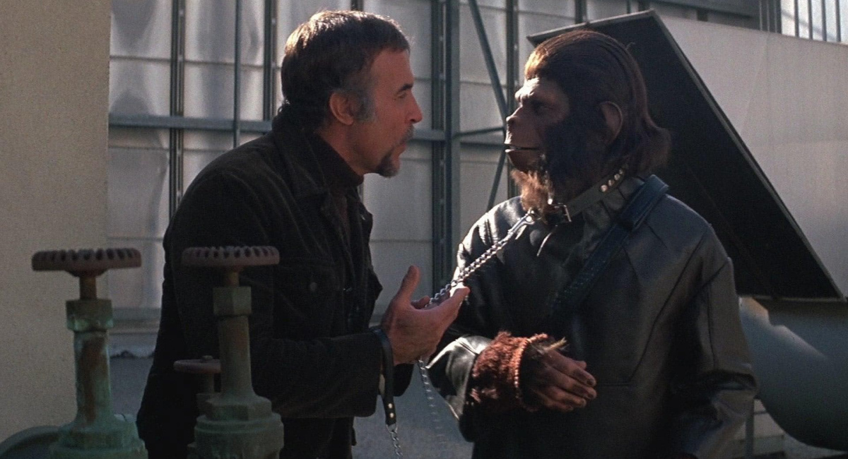 Ricardo Montalbán in 1972's 'Conquest of the Planet of the Apes.'