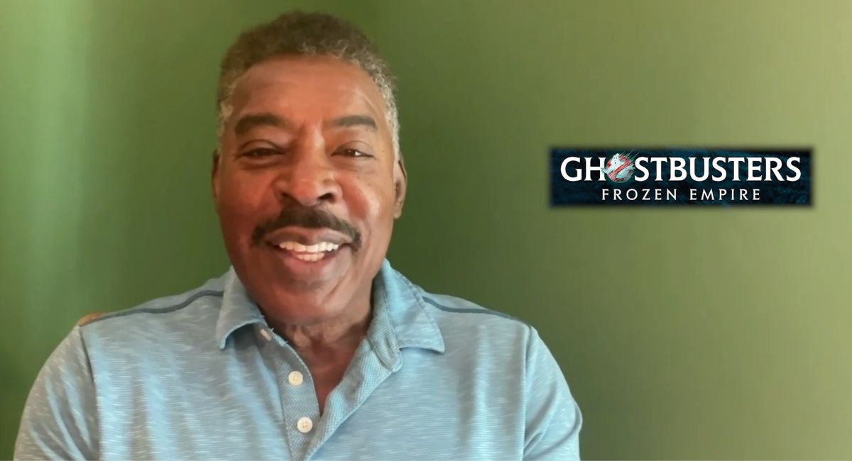 Ernie Hudson talks 'Ghostbusters: Frozen Empire', which is available to buy or rent now.