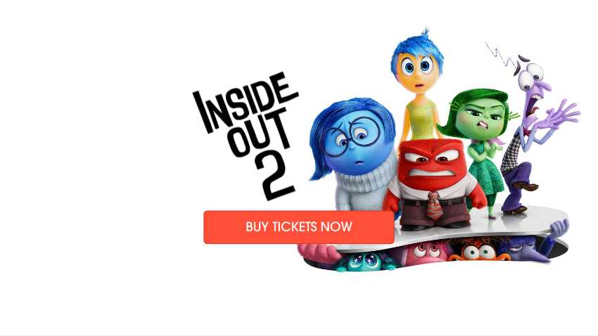 Buy Tickets for 'Inside Out 2'