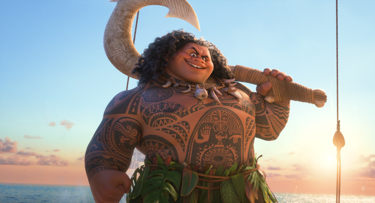 Walt Disney Animation Studios’ all-new feature film 'Moana 2' reunites Moana with Maui (voice of Dwayne Johnson) three years later for an expansive new voyage to the far seas of Oceania. Directed by David Derrick Jr., Jason Hand and Dana Ledoux Miller, and produced by Christina Chen and Yvett Merino, 'Moana 2' features music by Grammy® winners Abigail Barlow and Emily Bear, Grammy nominee Opetaia Foa‘i, and three-time Grammy winner Mark Mancina. The all-new feature film opens in theaters on Nov. 27, 2024. © 2024 Disney Enterprises, Inc. All Rights Reserved.