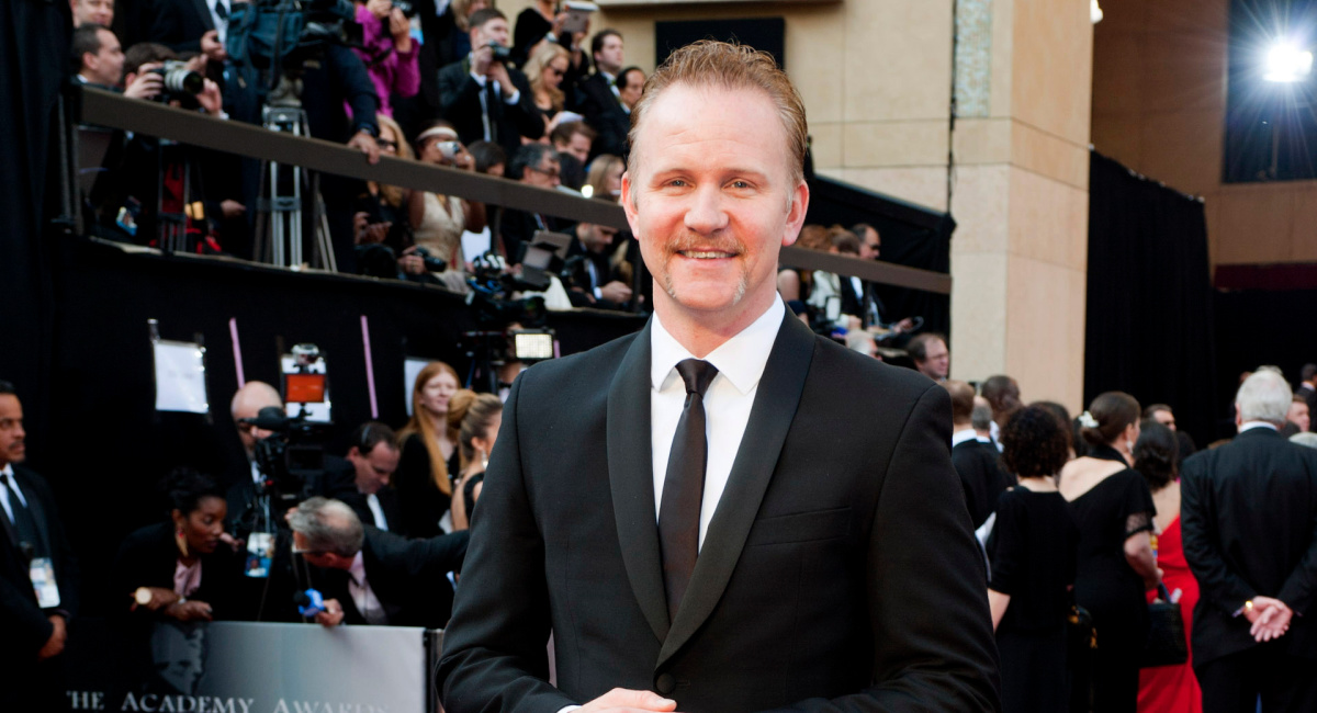 Morgan Spurlock arrives for the 84th Annual Academy Awards® from Hollywood, CA February 26, 2012.