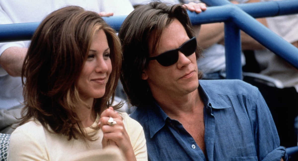 Jennifer Aniston and Kevin Bacon in 'Picture Perfect'.
