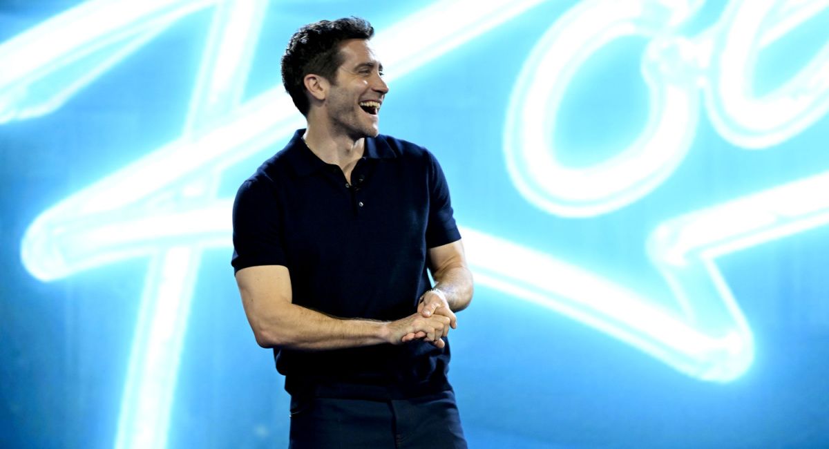 Jake Gyllenhaal attends as Amazon debuts Inaugural Upfront Presentation at Pier 36 on May 14, 2024 in New York City.