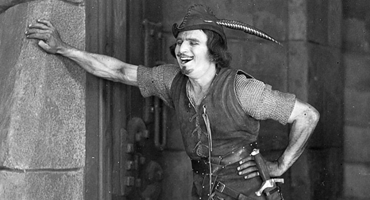 Douglas Fairbanks in 1922's 'Robin Hood'.