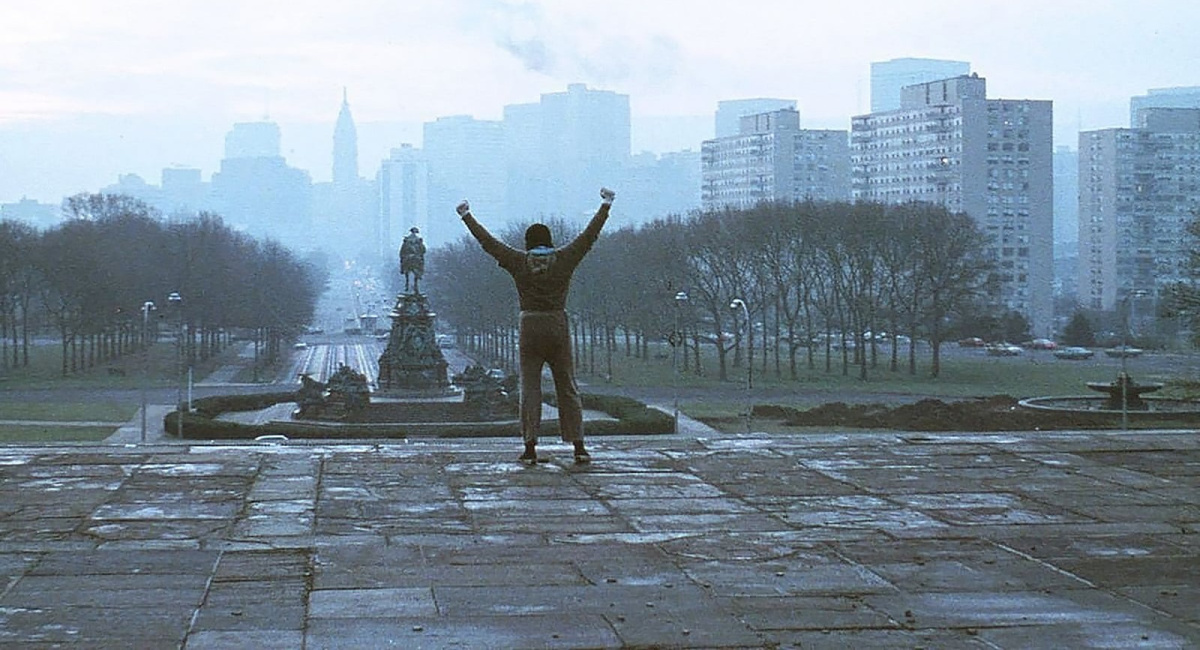 Sylvester Stallone in 'Rocky'.