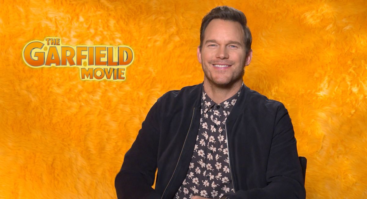 Chris Pratt stars in 'The Garfield Movie'.