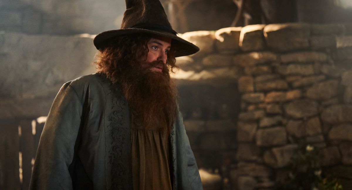 Rory Kinnear as Tom Bombadil in 'The Lord of the Rings: The Rings of Power' season 2.