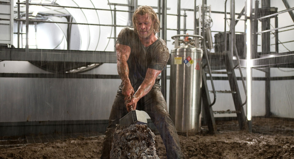 Chris Hemsworth in 'Thor'.