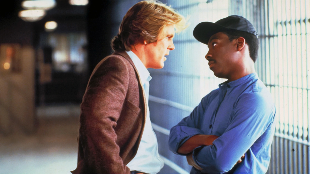 Nick Nolte and Eddie Murphy in '48 hrs.'