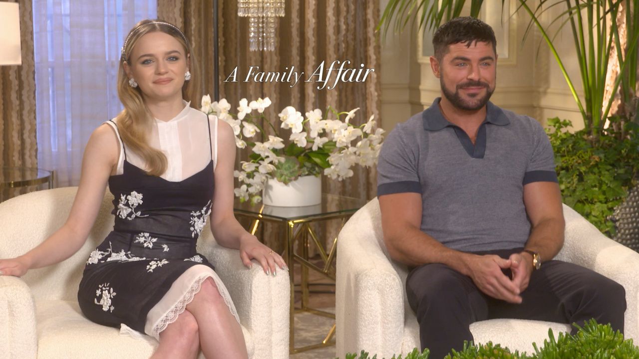 Joey King and Zac Efron talk 'A Family Affair'.