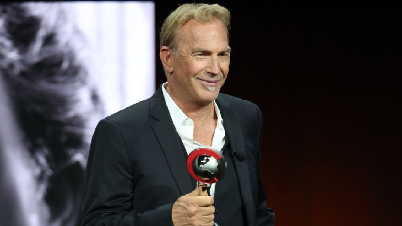 Kevin Costner for 'Horizon: An American Saga' at CinemaCon 2024.