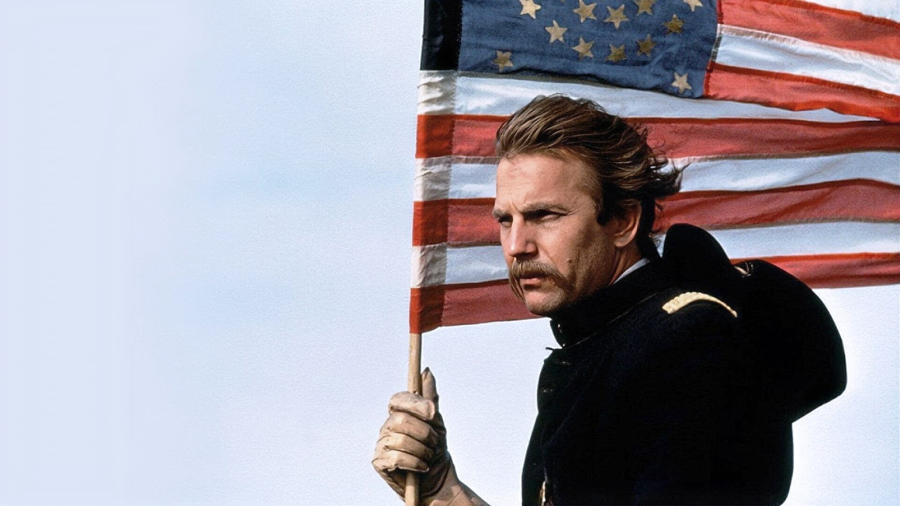 Kevin Costner in 'Dances with Wolves'.