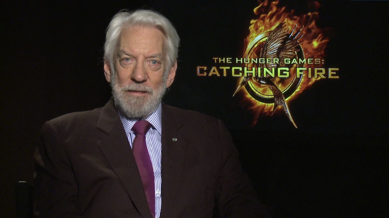 Donald Sutherland for Lionsgate's 'The Hunger Games: Catching Fire'.