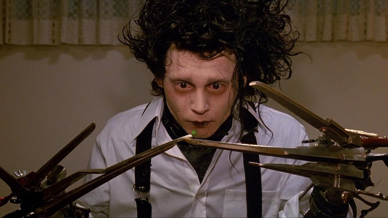 Johnny Depp in 'Edward Scissorhands'.