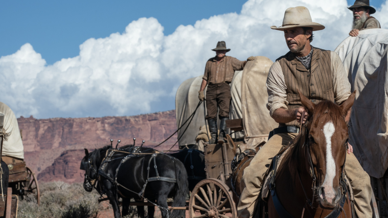Luke Wilson in New Line Cinema's Western drama 'Horizon: An American Saga - Chapter 1,' a Warner Bros. Pictures release.