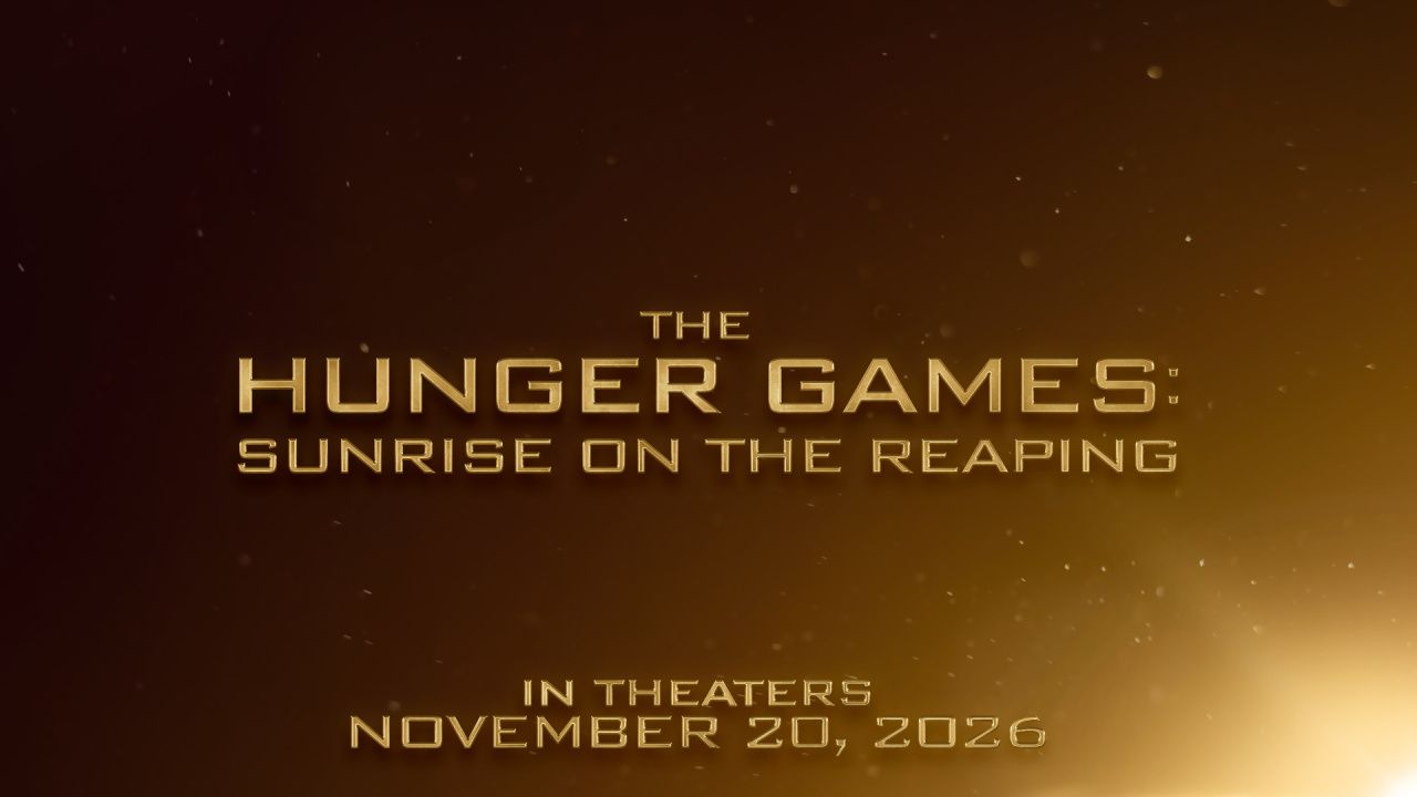 'The Hunger Games: Sunrise on the Reaping' opens in theaters on November 20, 2026.
