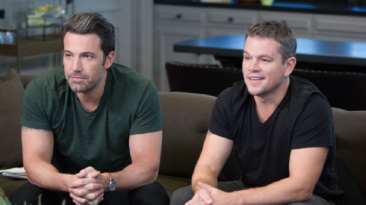 Ben Affleck and Matt Damon on HBO's 'Project Greenlight.'