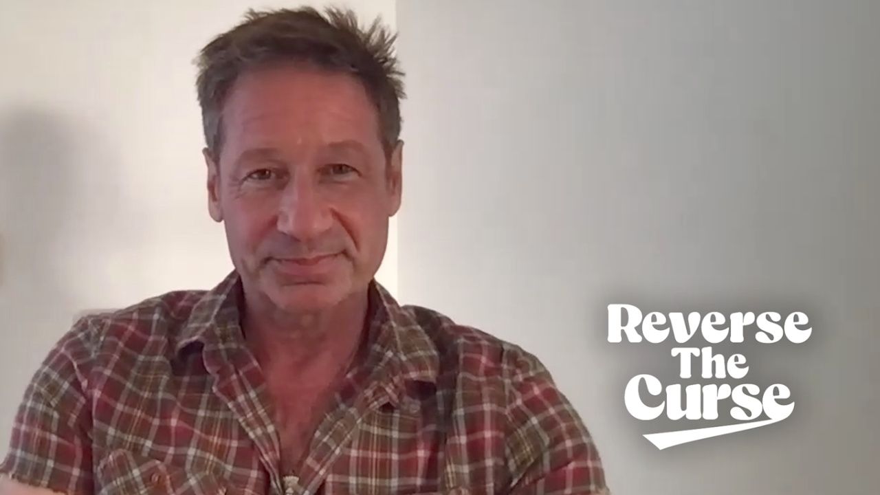 David Duchovny Talks 'Reverse the Curse'.