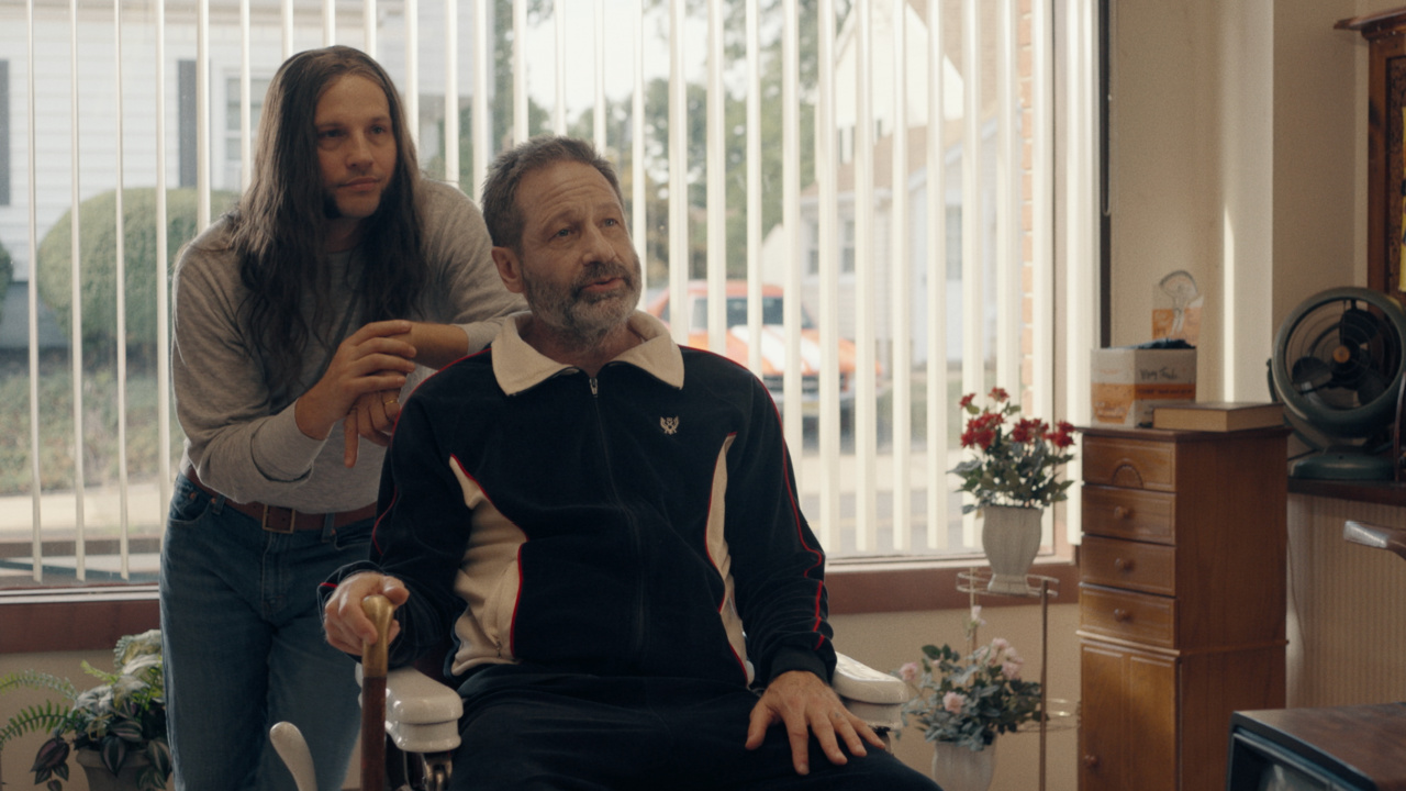 Logan Marshall-Green and David Duchovny 'Reverse the Curse'.