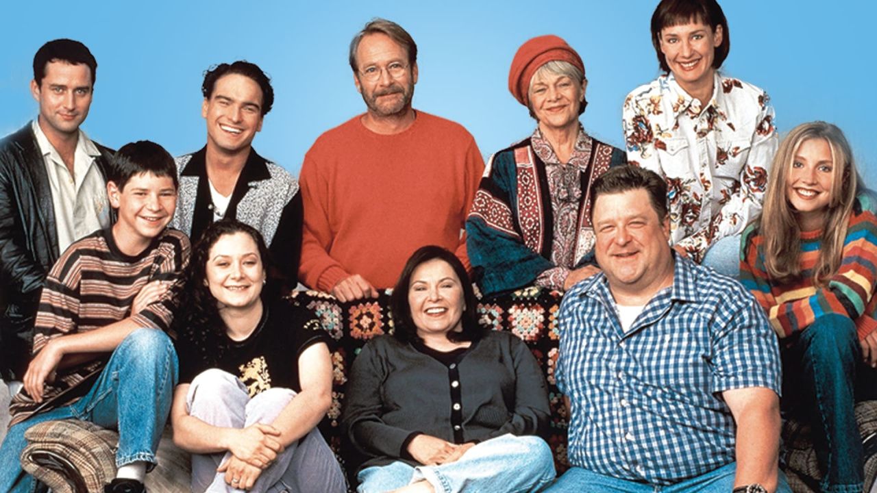 The cast of 'Rosanne'.