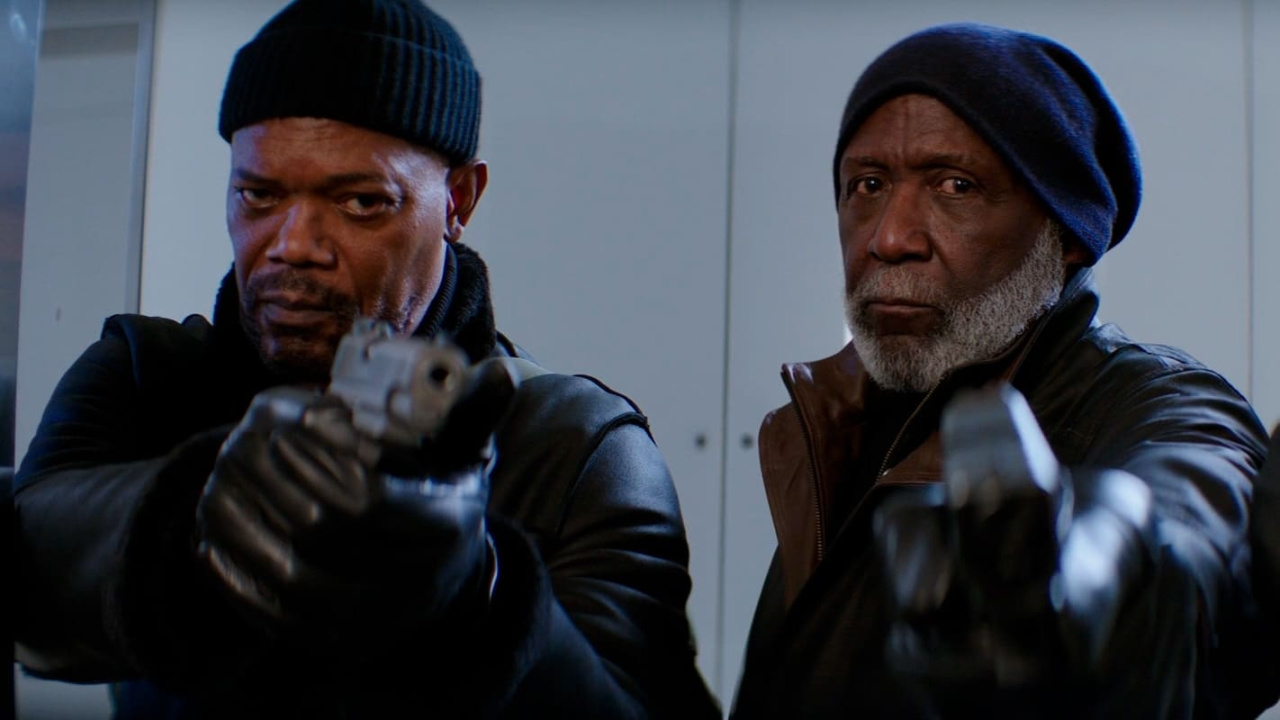 Samuel L. Jackson and Richard Roundtree in 2019's 'Shaft'.