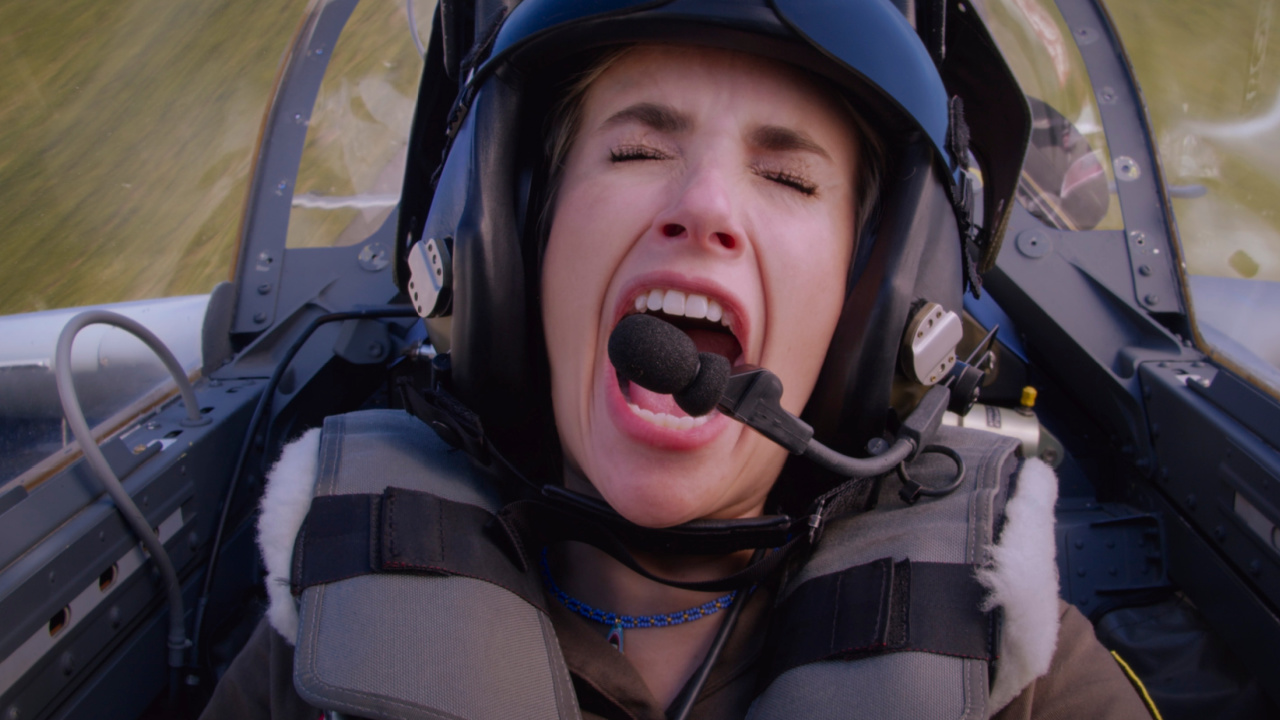 Emma Roberts in 'Space Cadet'.
