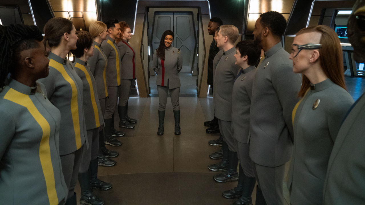 Sonequa Martin-Green and Commander Burnham of the CBS All Access series 'Star Trek: Discovery'.