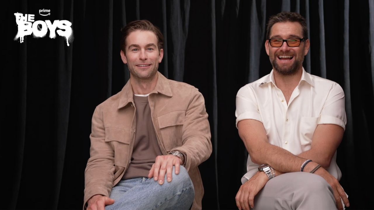 Chace Crawford and Antony Starr talk 'The Boys' season 4.