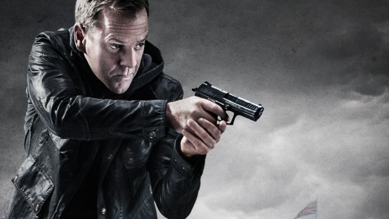 Kiefer Sutherland as Jack Bauer in '24'.