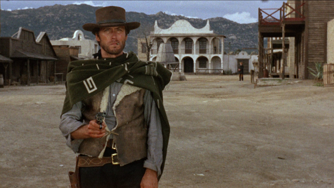 Clint Eastwood in 'A Fistful of Dollars'.