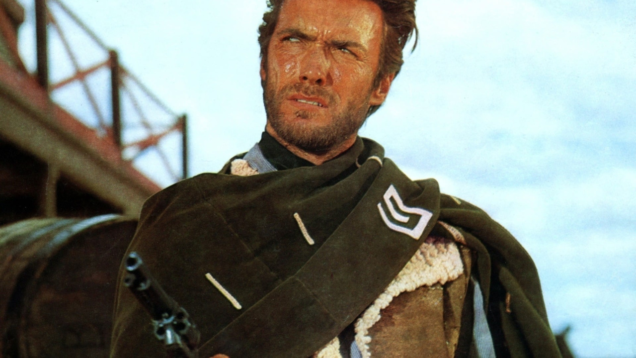 Clint Eastwood in 'A Fistful of Dollars'.