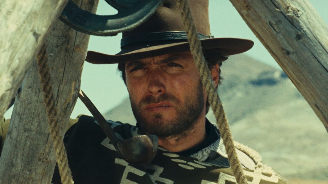 Clint Eastwood in 'A Fistful of Dollars'.