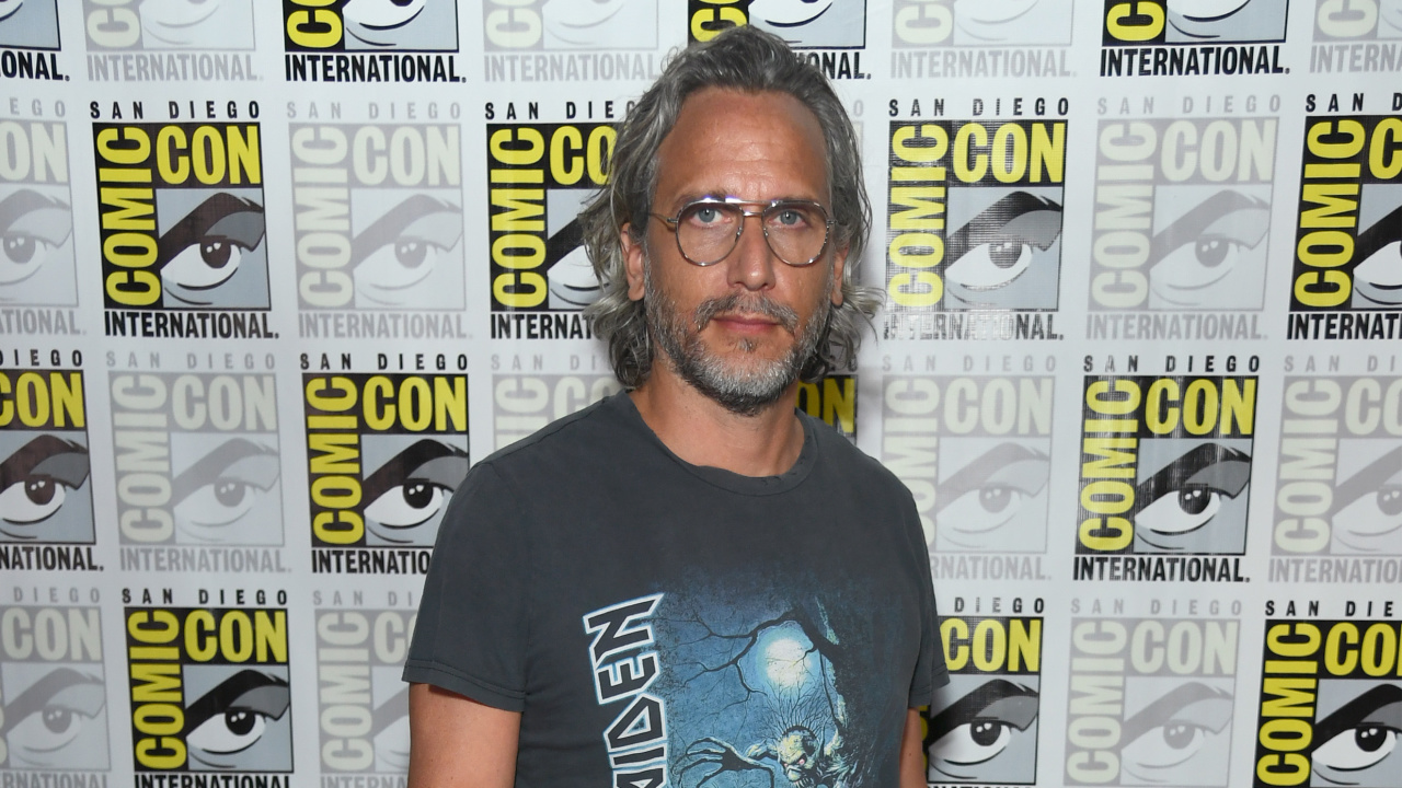 Director Fede Álvarez at the San Diego Comic-Con 2024 'Alien: Romulus' panel.