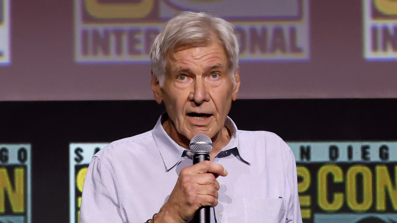 Harrison Ford present 'Captain America: Brave New World' at San Diego Comic-Con 2024. © 2024 20th Century Studios / © and ™ 2024 MARVEL.