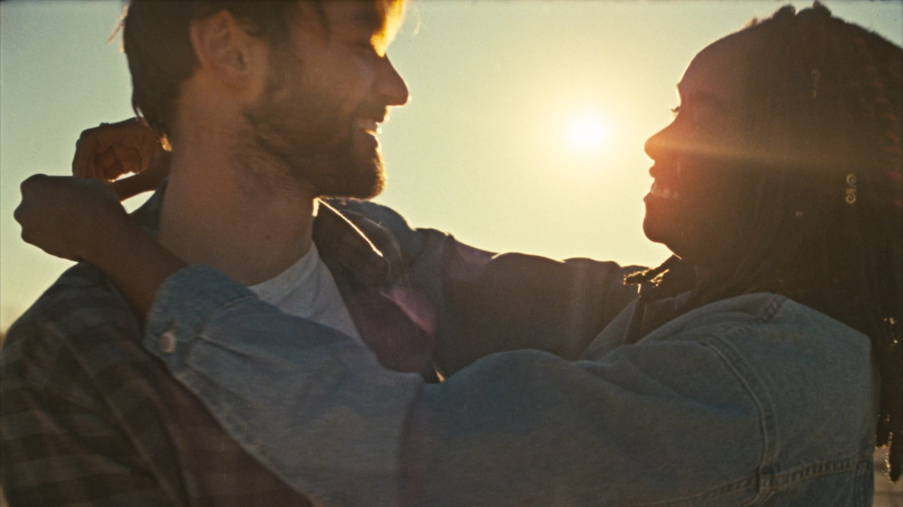 Thomas Doherty and KiKi Layne in Nicole Riegel’s 'Dandelion'.