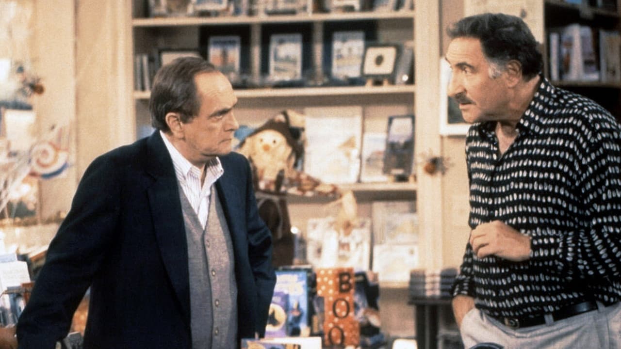 Bob Newhart and Judd Hirsch in 'George & Leo'.