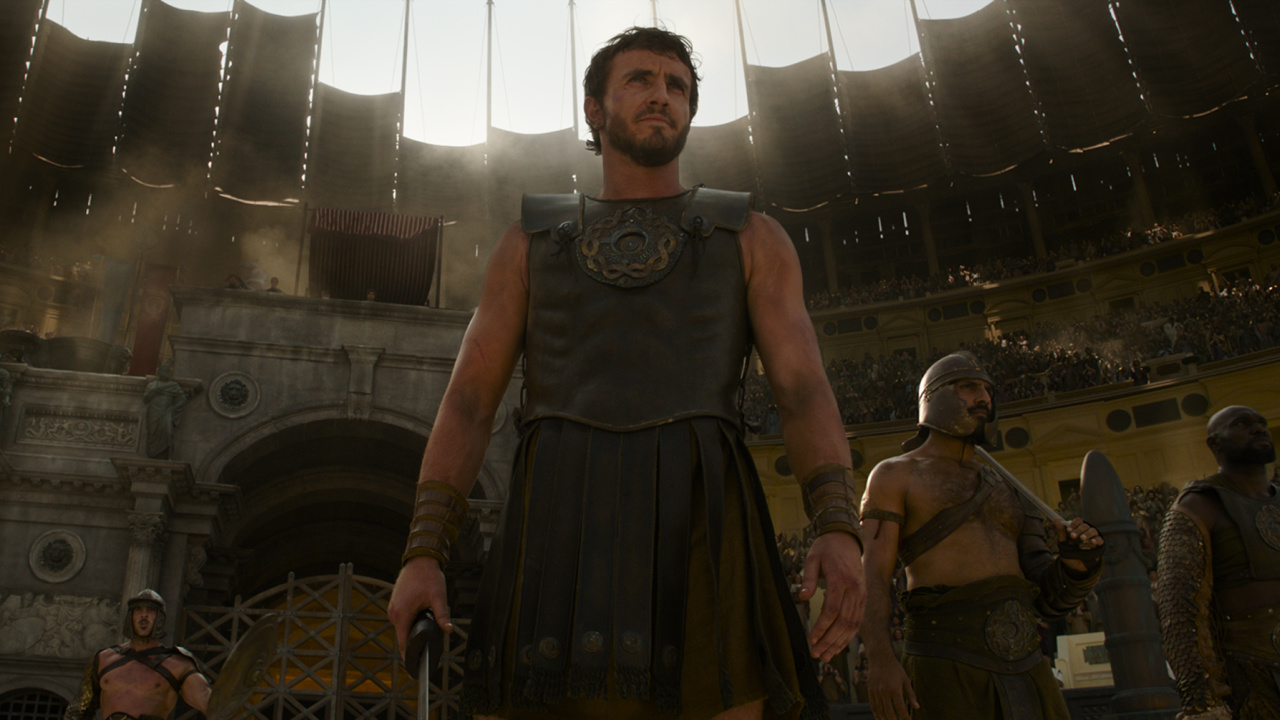 Paul Mescal plays Lucius in 'Gladiator II' from Paramount Pictures.