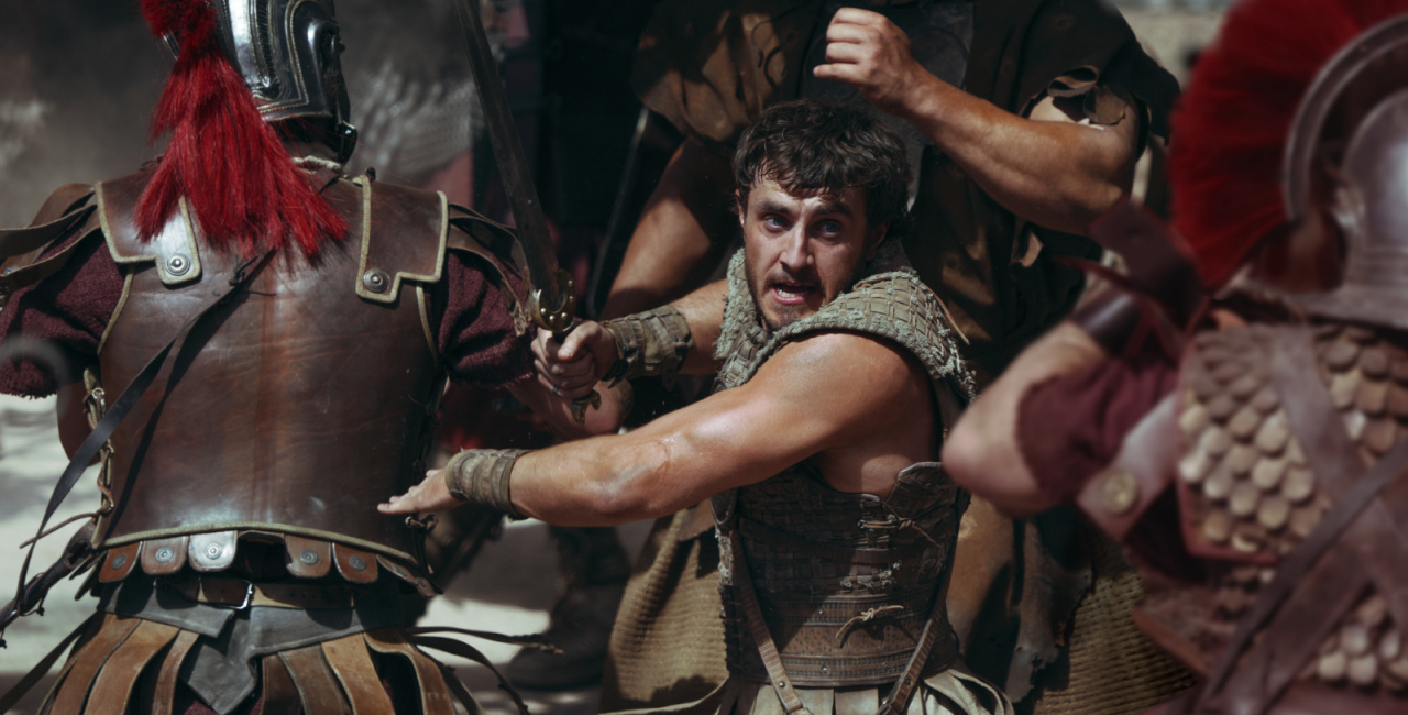 Paul Mescal plays Lucius in 'Gladiator II' from Paramount Pictures.