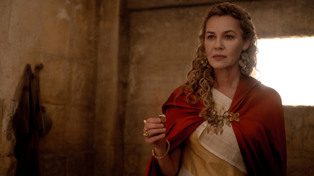 Connie Nielsen plays Lucilla in 'Gladiator II' from Paramount Pictures.