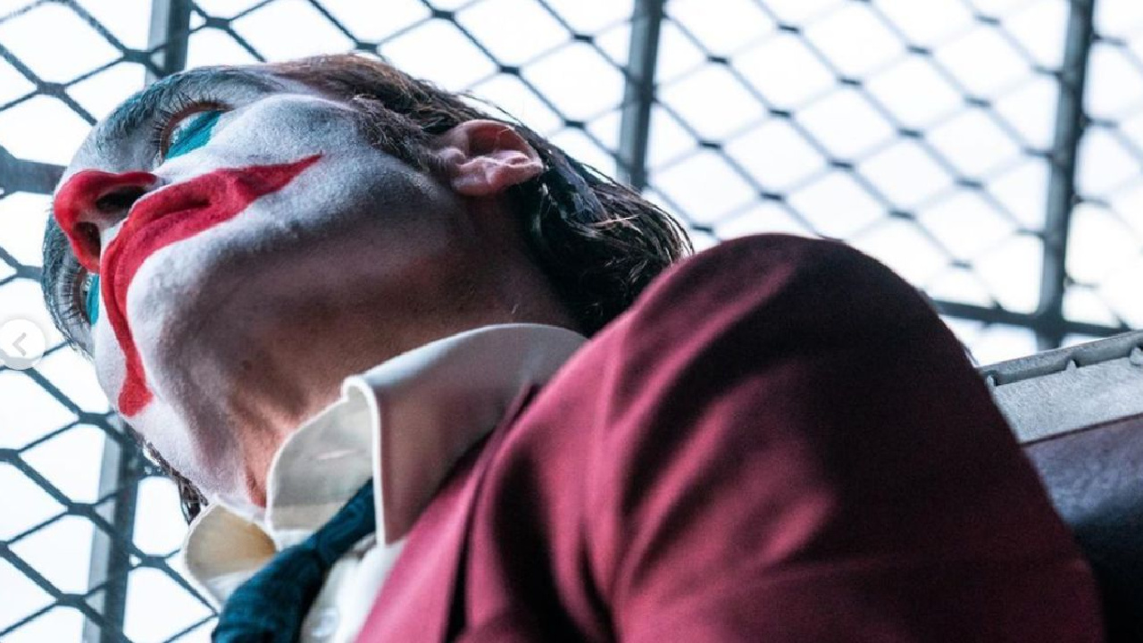 Joaquin Phoenix in “Joker: Folie à Deux” from director Todd Phillips.