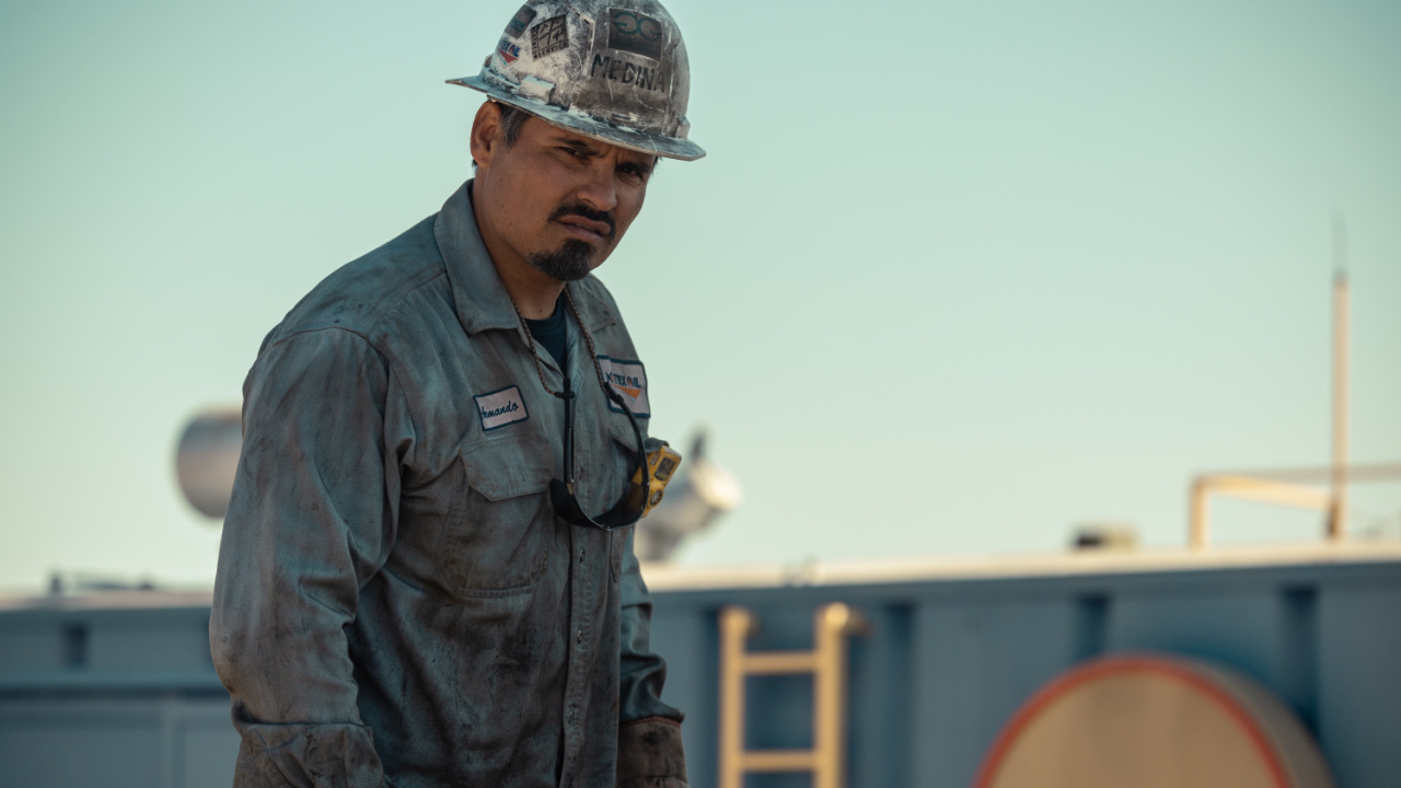 Michael Peña as Armando in season 1, episode 1 of 'Landman' streaming on Paramount+.