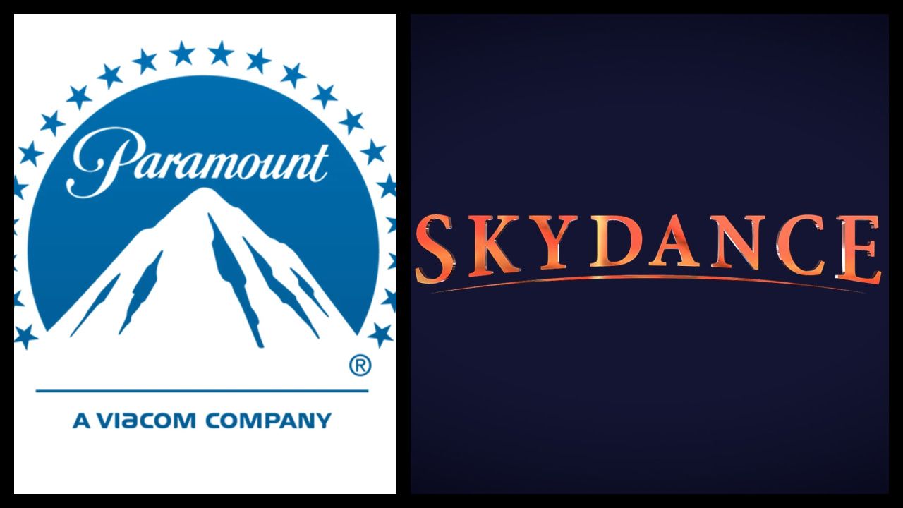 (Left) Paramount Pictures logo. Photo: Paramount. (Right) Skydance logo. Photo: Skydance.