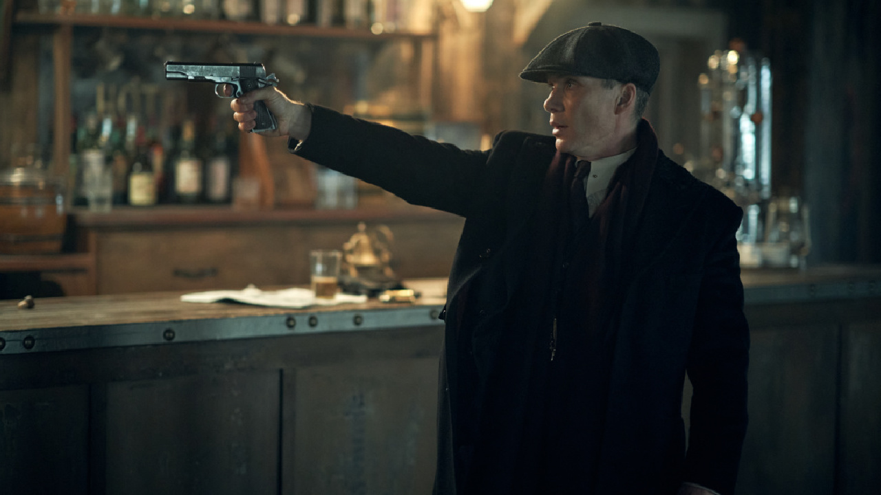 Cillian Murphy in 'Peaky Blinders'.