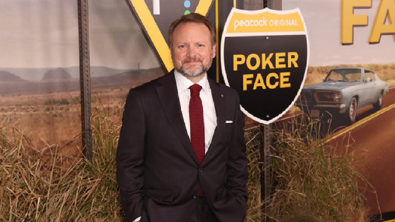 Rian Johnson, Creator and Executive Producer of 'Poker Face' at the Hollywood Legion Theater on January 23, 2023.