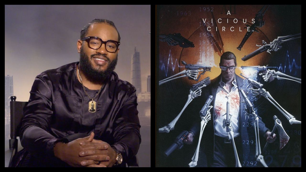 (Left) 'Black Panther: Wakanda Forever' director Ryan Coogler. (Right) Boom! Studios' 'A Vicious Circle.' Photo: Boom! Studios.